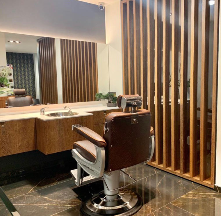 Salon de coiffure pour homme - Institut Rodolphe